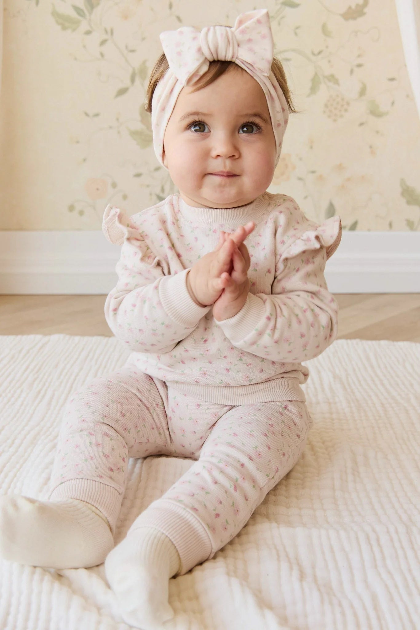 Organic Cotton Lilith Sweatshirt | Victoria Blush