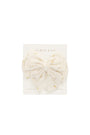 Organic Cotton Muslin Annalise Bow | Pauline Pink