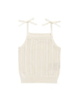 Aria Knitted Singlet | Parchment