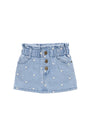Briella Skirt | Petite Heart Denim