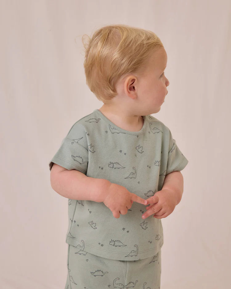 Jersey Tee + Pant Set | Dino