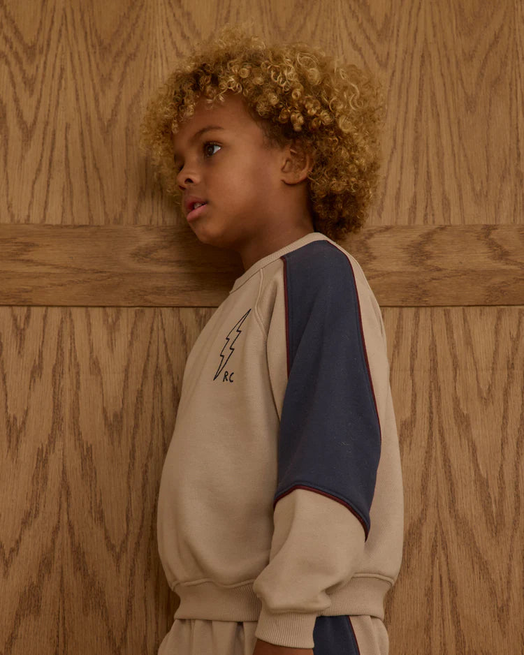 Panelled Sweatshirt | Stone