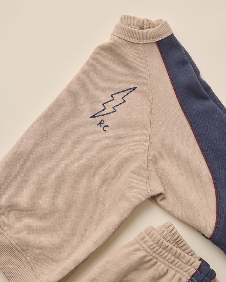 Panelled Sweatshirt | Stone