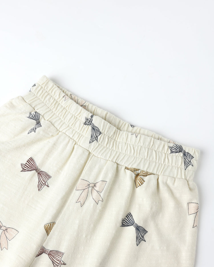 Wide Leg Pant | Bows