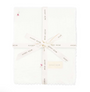 Embroidered Muslin Blanket | Anemone