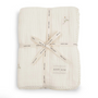 Embroidered Muslin Blanket | Wild Chamomile