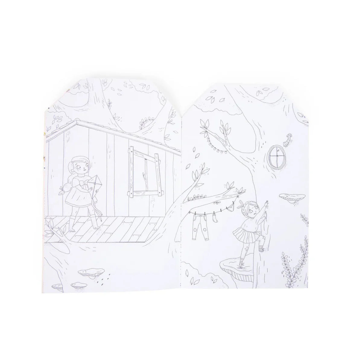 Colouring Book with Stickers |  Parisiennes