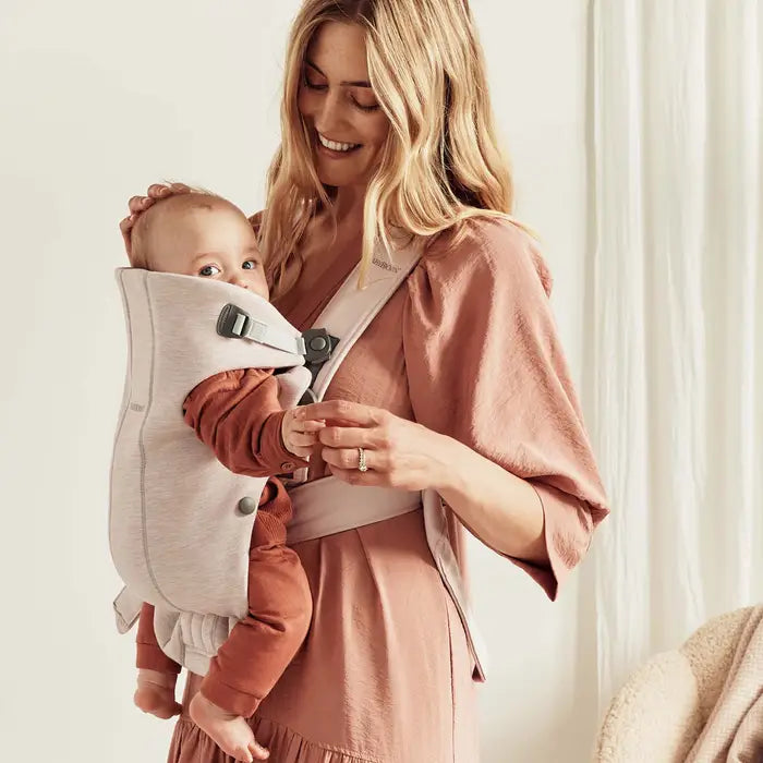 Baby Carrier Mini in 3D Jersey | Light Beige