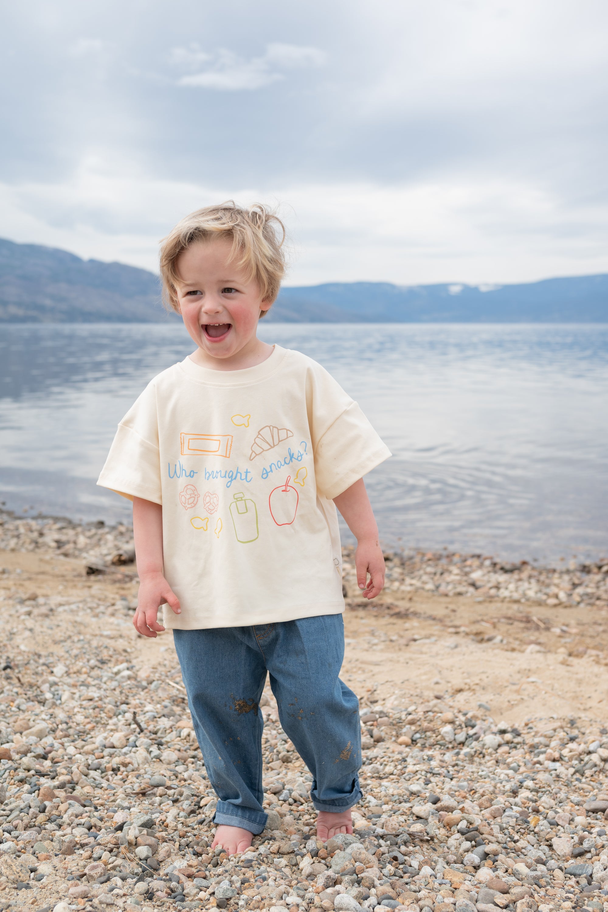 Who Brought Snacks? Organic Cotton Tee