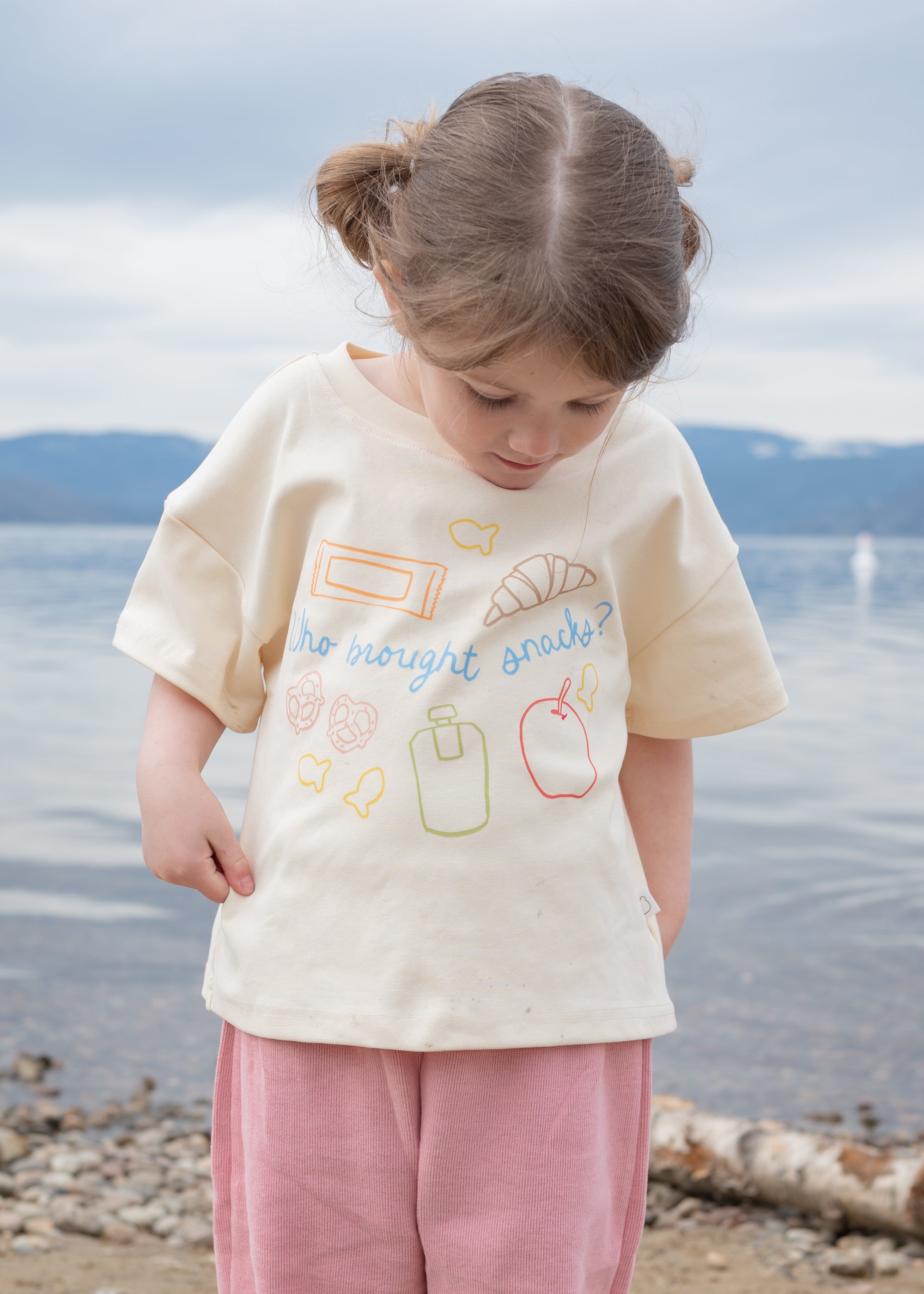 Who Brought Snacks? Organic Cotton Tee