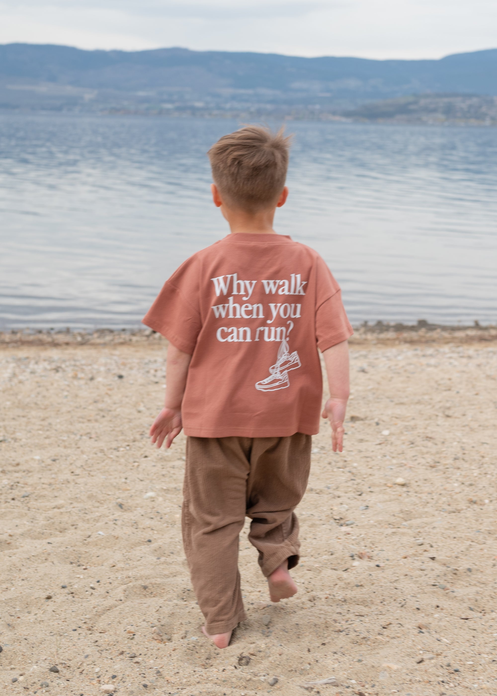 Why Walk When You Can Run Organic Cotton Tee
