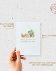 Baby Completes a Home Card