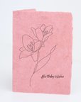 Birthday Wishes Flower Bouquet Card